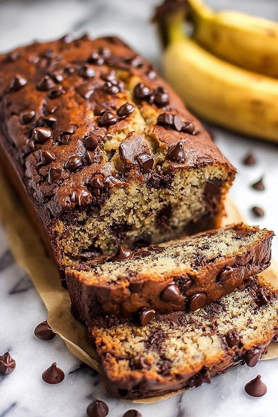 Choco Chip Banana Bread [200-250gm]